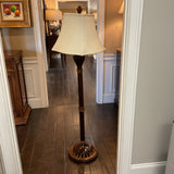 Brown/Gold Floor Lamp