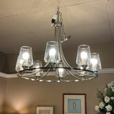 Eight Light Chandelier