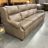 Hancock and Moore Power Reclining Leather Sofa