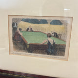 Antique Billiard Art