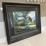 Barn & Pond Print