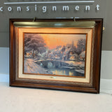 Cobblestone Christmas by Thomas Kinkade