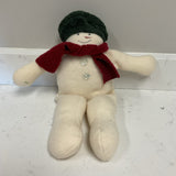 Woof & Poof Green Hat Musical Snowman