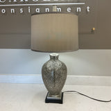 Silver Circles Lamp (R)