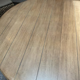 52" Round Table with 1 Leaf