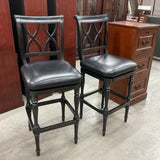 Pair of Hillsdale Swivel Stools