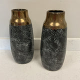 Pair Of Textured Vases