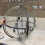 Silver Light Fixture