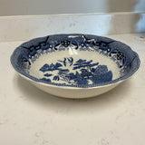 Ocean Blue Willow Bowl