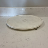 Marble Footed Tray