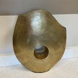 Tall Modern Gold Vase