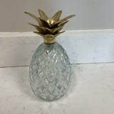 Crystal and Brass Pineapple