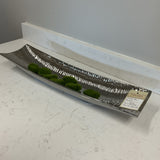Pier 1 Decorative Tray with Green Moss