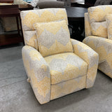 Swivel Recliner with Pillow As Is