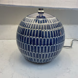 Blue and White Lamp