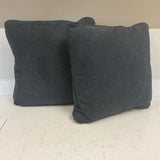 Pair of Charcoal Pillows