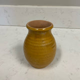 Yellow Ceramic Bud Vase