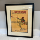 The Gridiron Carolina Program Print 1923 Season