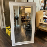 White Framed Mirror