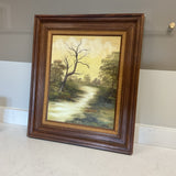 Wood Framed Tree Oil
