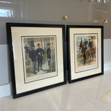 Pair of Military Prints