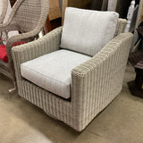 Swivel Wicker Glider