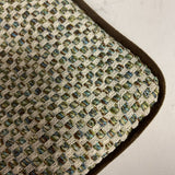 Pair of Custom Brown Velvet Pillow Shams