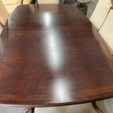 Dining Table with 8 Chairs & 2 Leaves