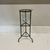 Candle Holder with Metal Stand