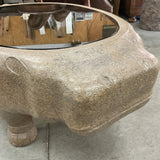 Hippo Glass Cocktail Table