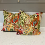 Pair of Lee Jofa Game Birds Pillows