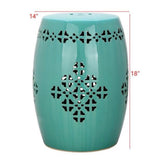 Green Garden Stool