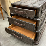 Stacked Trunk End Table