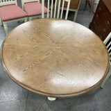 Dining Table with 1 Leaf and 6 Chairs
