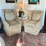 Pair of Stanford Swivel Chairs (AS IS)