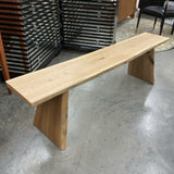 Live Edge Bench