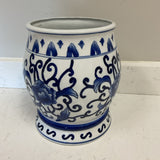 CIC Blue and White Planter
