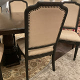 Jonathan Charles Dining Table with 6 Hooker Chairs & Leaf