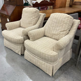 Pair of Sherrill Swivel Chairs