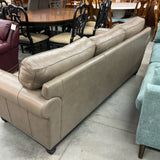 Martha Stewart Leather Sofa
