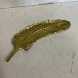 Hanging Gold Feather