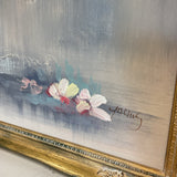 Large Gold Frame Floral Painting