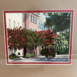 Rainbow Row Charleston Print