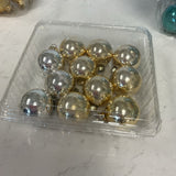 Set of 11 Gold Ornaments