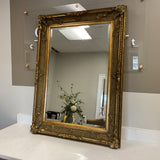 Gold Beveled Mirror