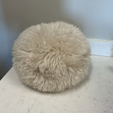 Pottery Barn White Plush Pillow