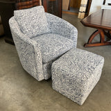 Bassett Chair W/ Ottoman