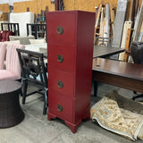 Red Filing Cabinet