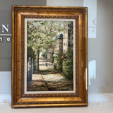 Large Framed Oil Painting