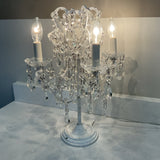 Restoration Hardware Crystal Table Lamp